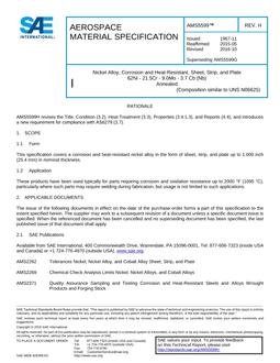 SAE AMS5599H