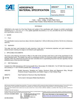 SAE AMS4354A